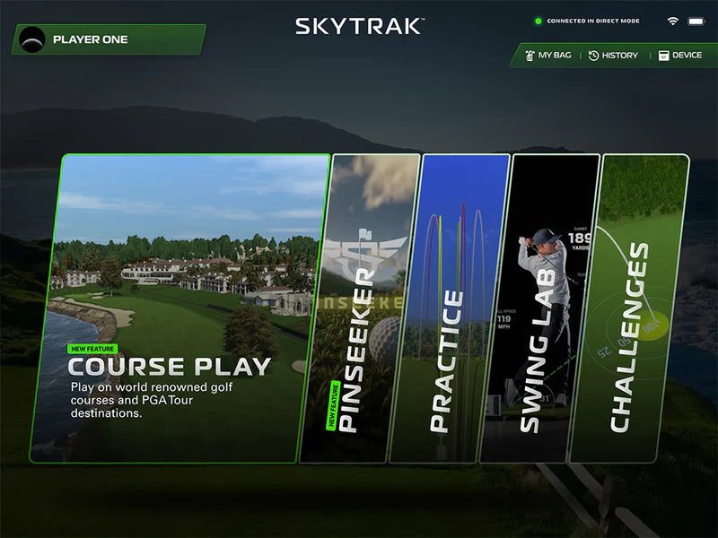 Skytrak golf launch monitor simulator essential subscription plan