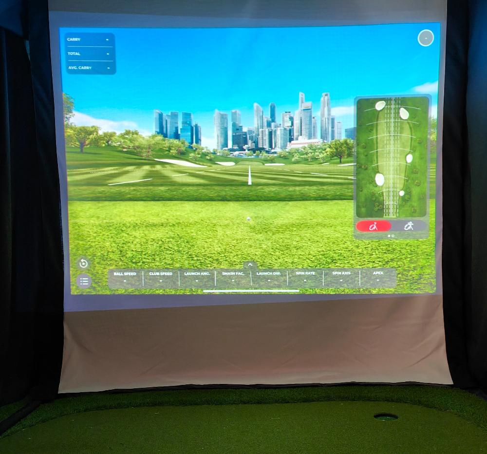 Kaizen Golf Premium Simulator Impact Screen