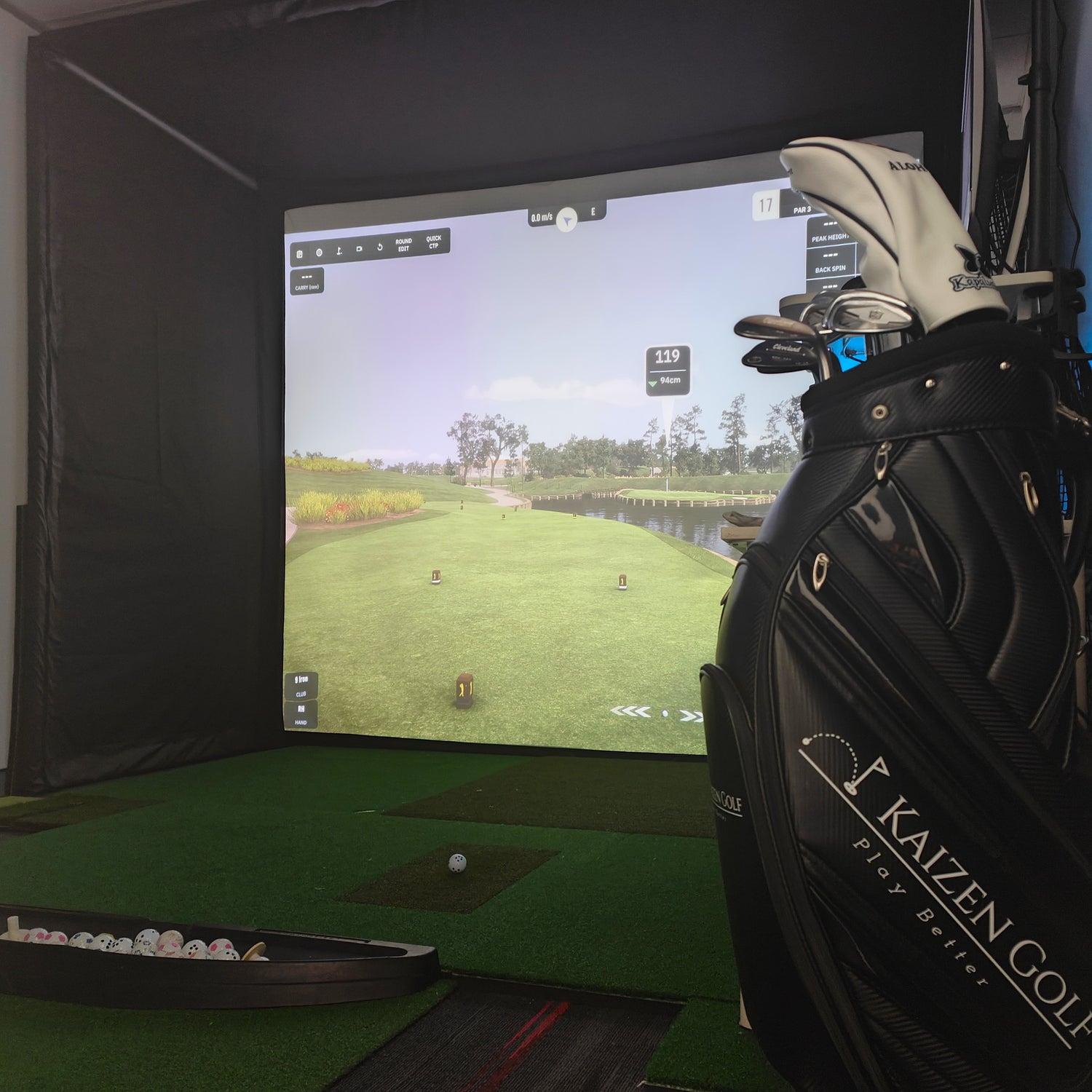 Kaizen Golf Simulator package