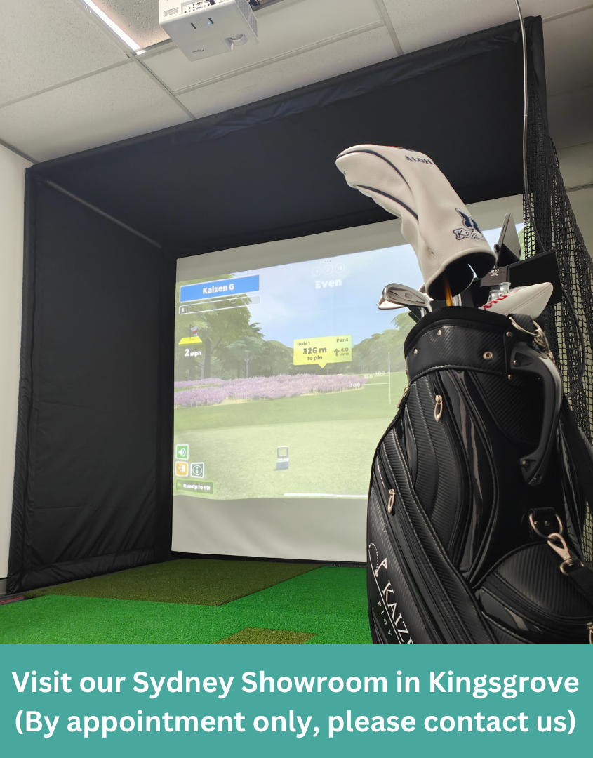 Kaizen Golf Golf Simulator Showroom in Sydney