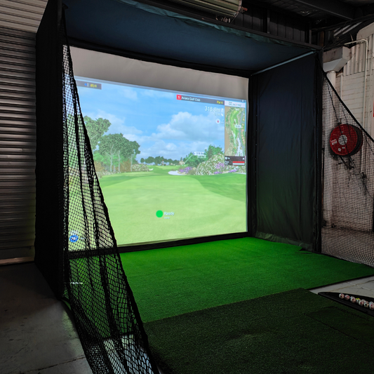 Kaizen Golf Masters Simulator Enclosure