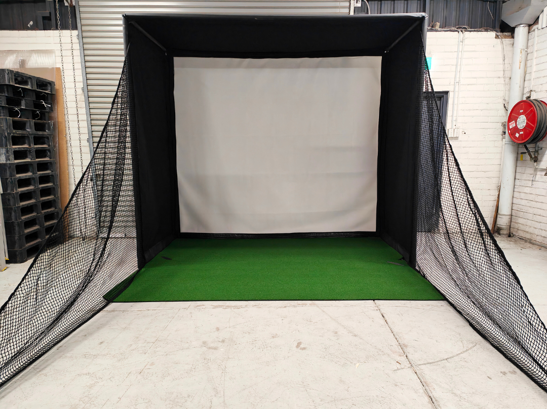 How to build a golf simulator enclosure Kaizen Masters Golf Enclosur