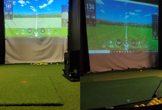 Archery Baffle vs. Golf Impact Screen