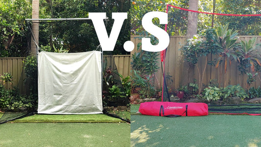 Kaizen Golf 3m large golf net vs. Full swing golf net