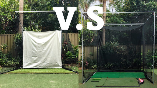 Kaizen Golf FS Golf Net vs. Golf Cage