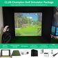 Kaizen Golf complete golf simulator package