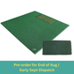 1.5m x 1.2m Large Golf Stance Mat (Compatible with Kaizen Golf Hitting Strips)