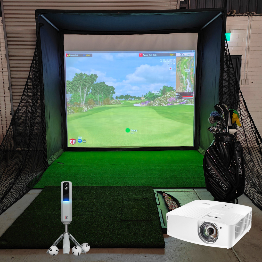 Kaizen Golf Simulator Package Rapsodo MLM2Pro