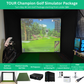 Kaizen Golf complete golf simulator package
