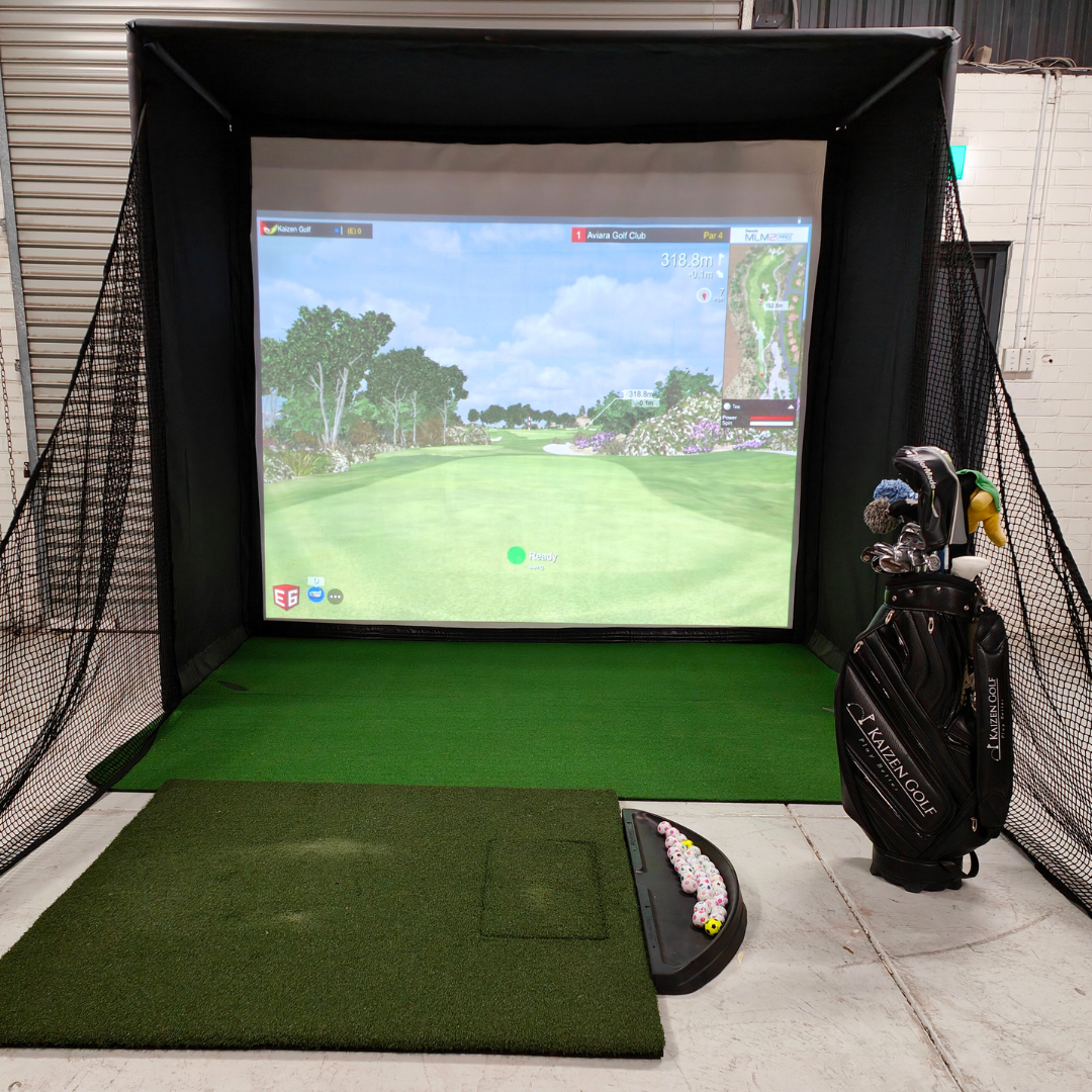 Kaizen Masters Golf Simulator Enclosure