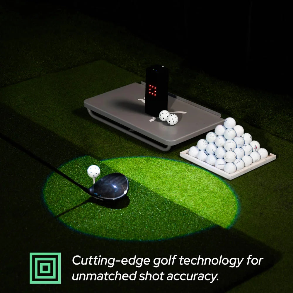 Square golf launch monitor golf simulator