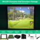 Kaizen Golf MAJOR champion golf simulator package