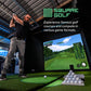Square golf launch monitor golf simulator
