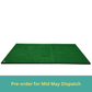 1.5m x 1.2m Large Golf Stance Mat (Compatible with Kaizen Golf Hitting Strips)
