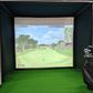 Kaizen Golf Professional Golf Simulator Impact Screen