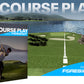 Skytrak golf simulation course play subscription