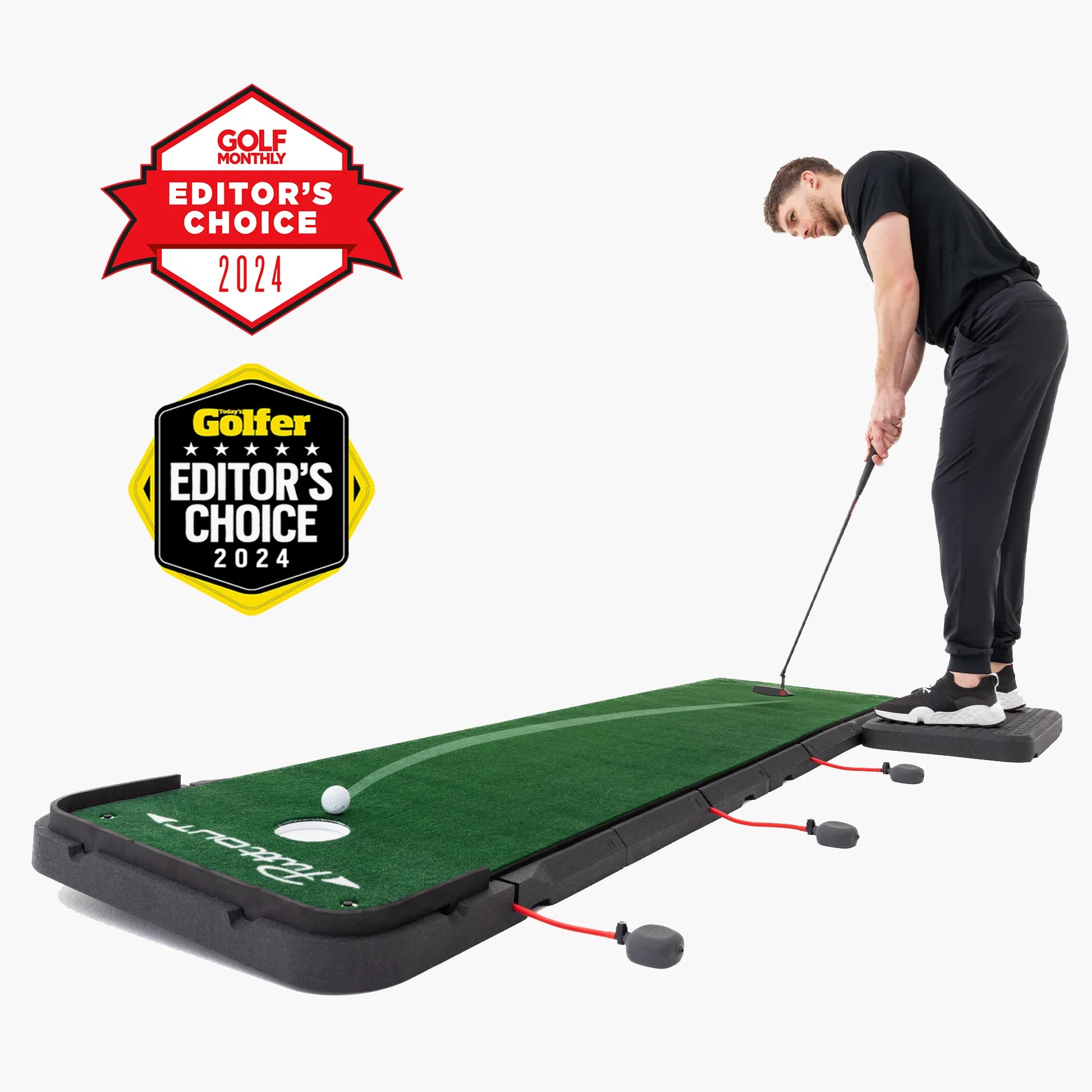 Puttout airbreak golf putting mat