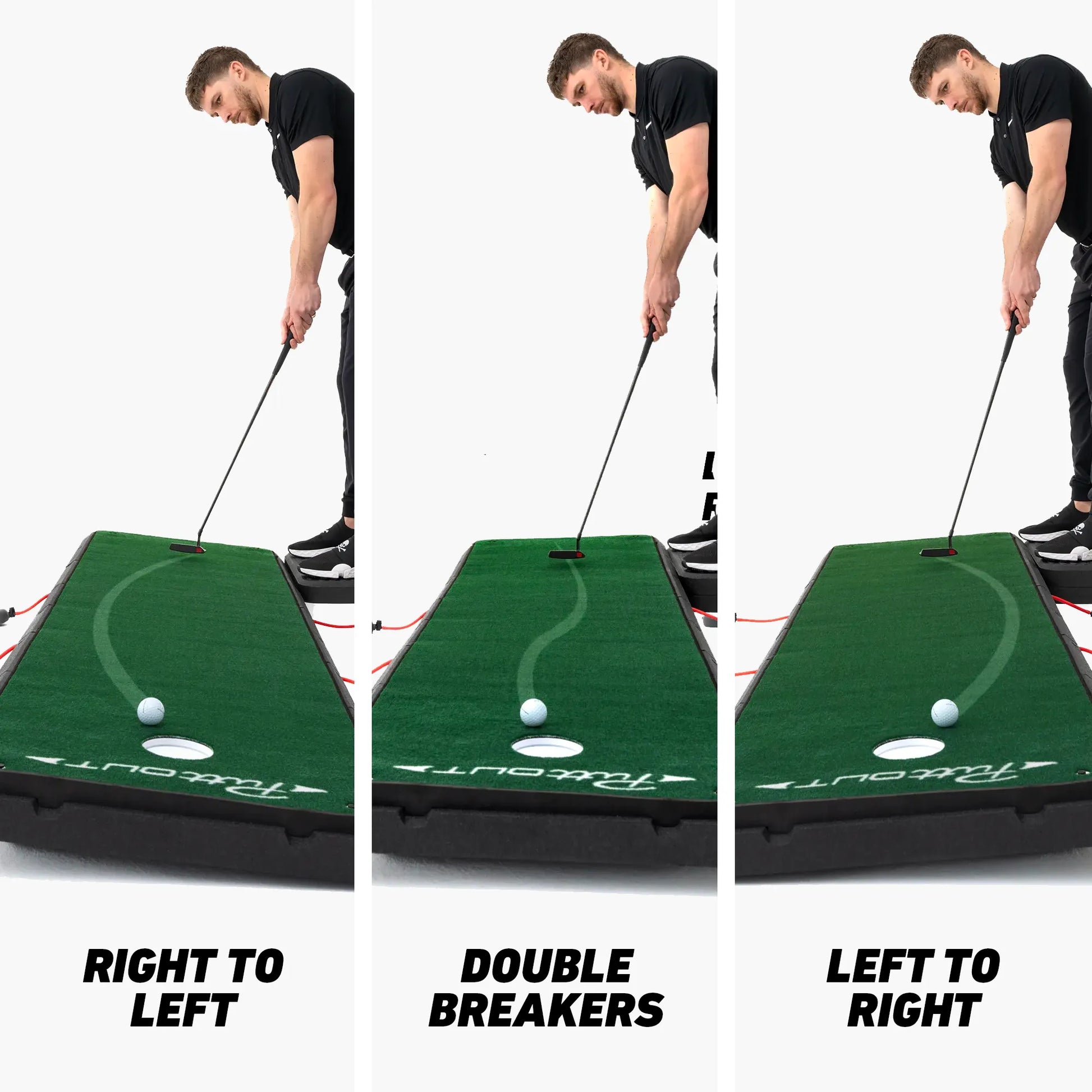 PuttOut AirBreak Golf Putting Mat (8 feet / 240cm)