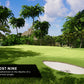 Skytrak golf simulator course play powered by Trackman