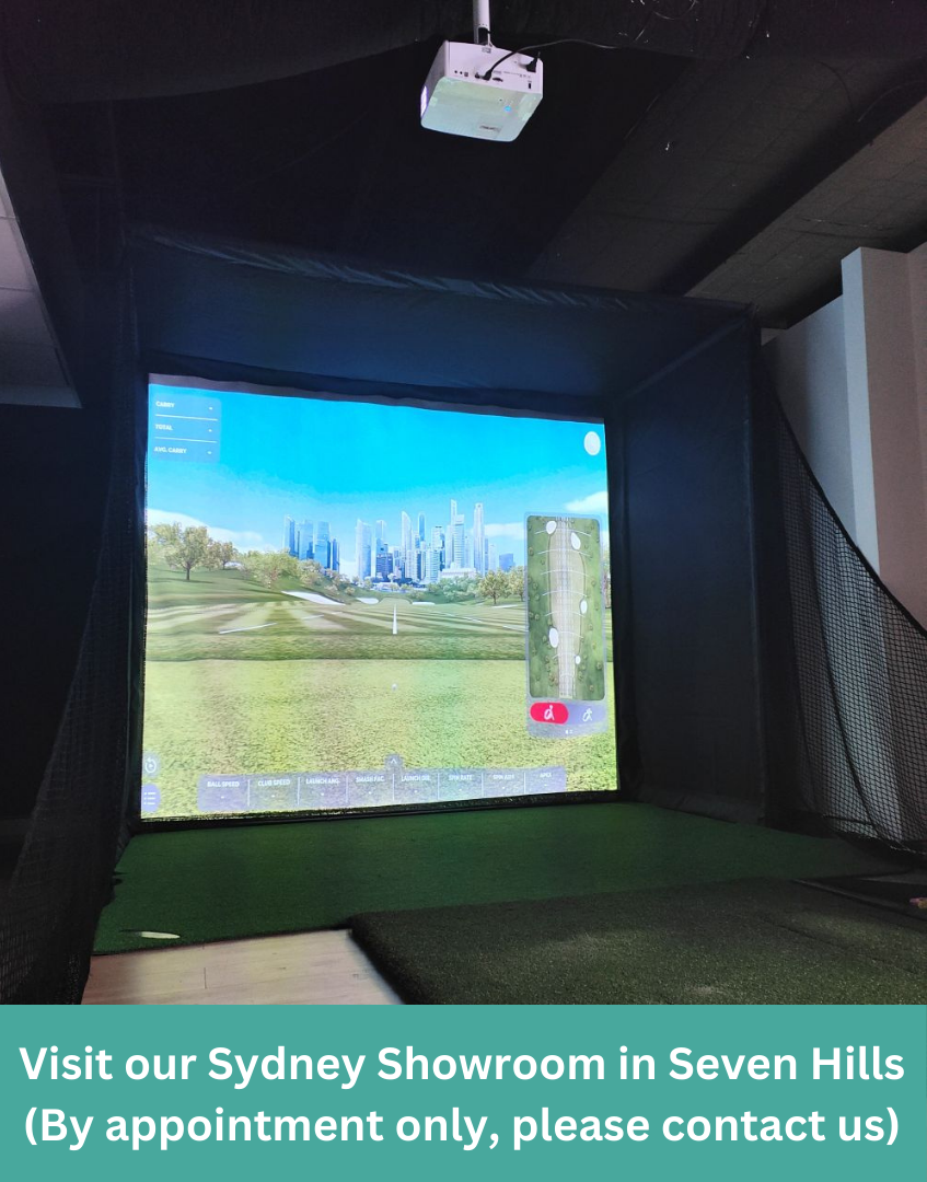 Sydney Golf Simulator showroom