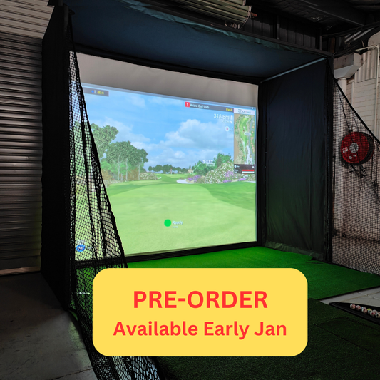 Kaizen Masters Golf Simulator Enclosure