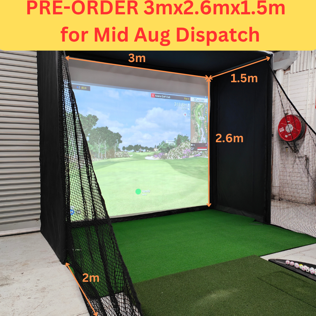 Kaizen Masters Golf Simulator Enclosure