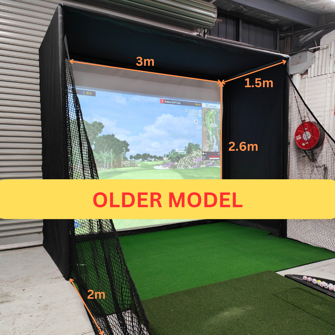 OLDER Kaizen Golf Masters Golf Simulator Enclosure