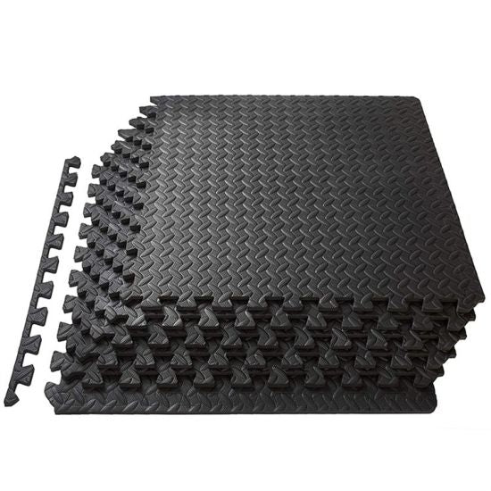 60x60cm Golf Simulator Flooring EVA Foam Puzzle Mat (4 Pack)