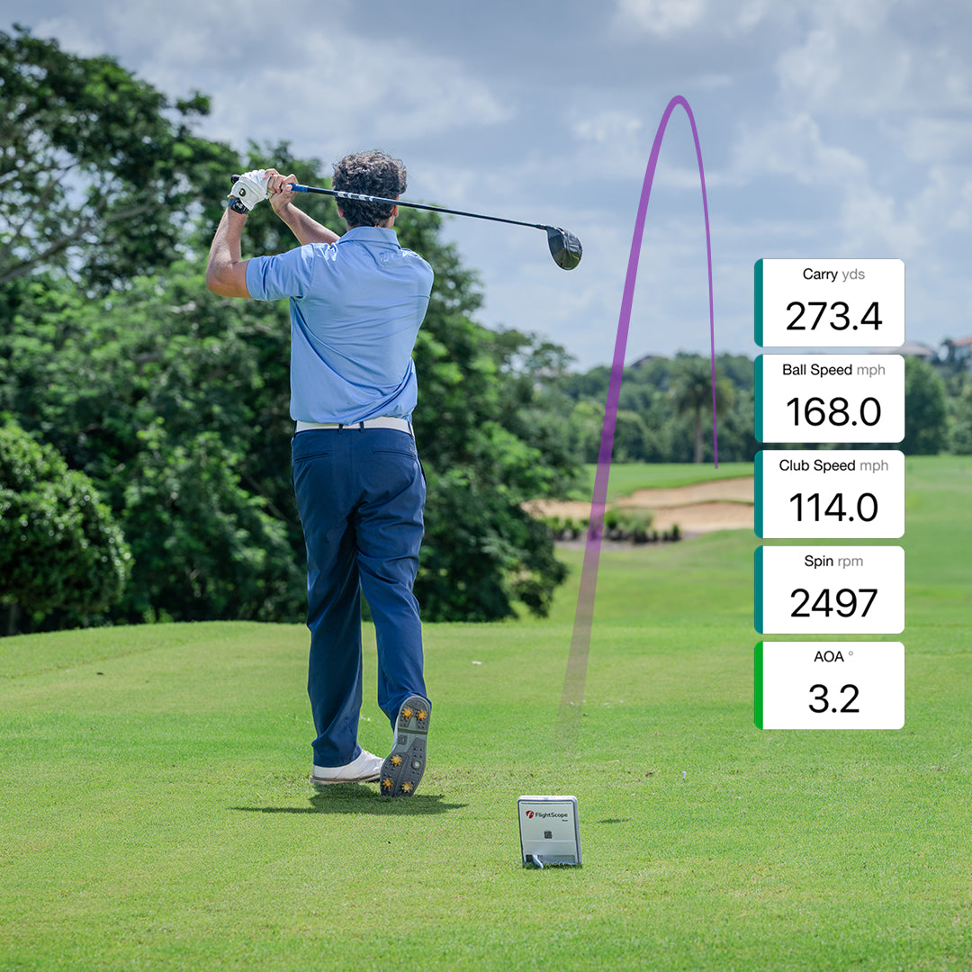 Flightscope mevo gen2 golf simulator golf launch monitor