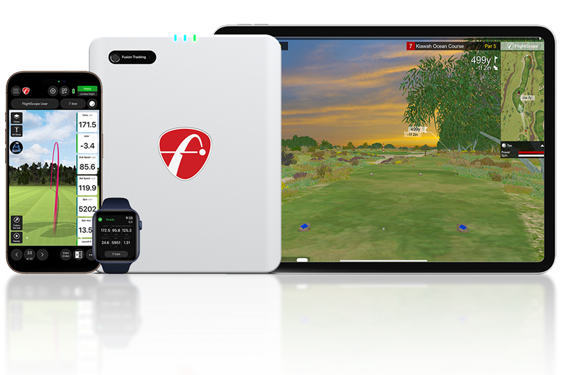 Flightscope mevo gen2 golf simulator golf launch monitor