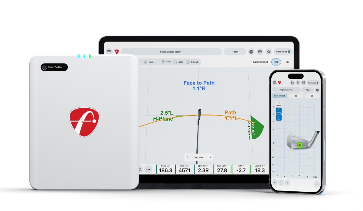 Flightscope new application pro package and face impact