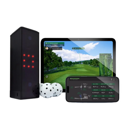 Square golf launch monitor golf simulator