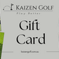 Kaizen Golf "Handicap Slicer" Gift Card