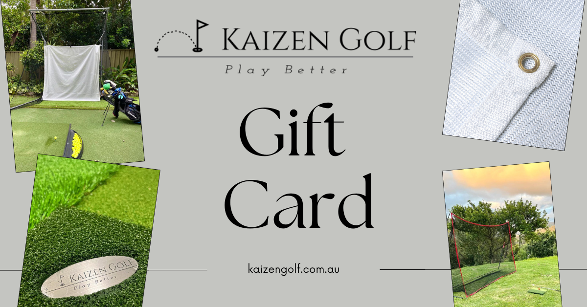 Kaizen Golf "Handicap Slicer" Gift Card