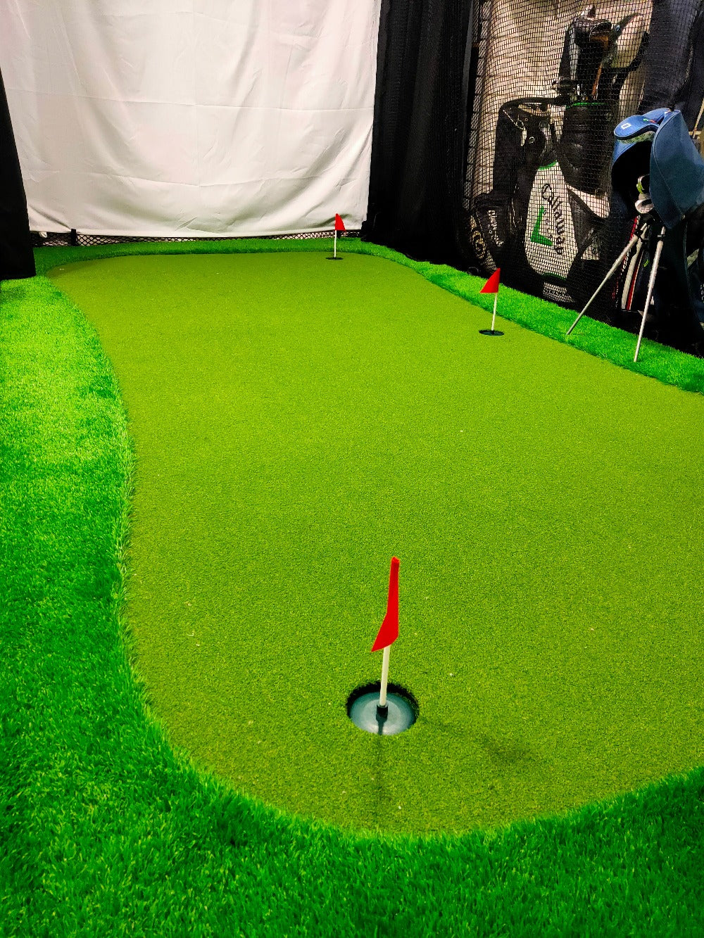 3.5m x 1.5m Portable Golf Putting Green – Kaizen Golf