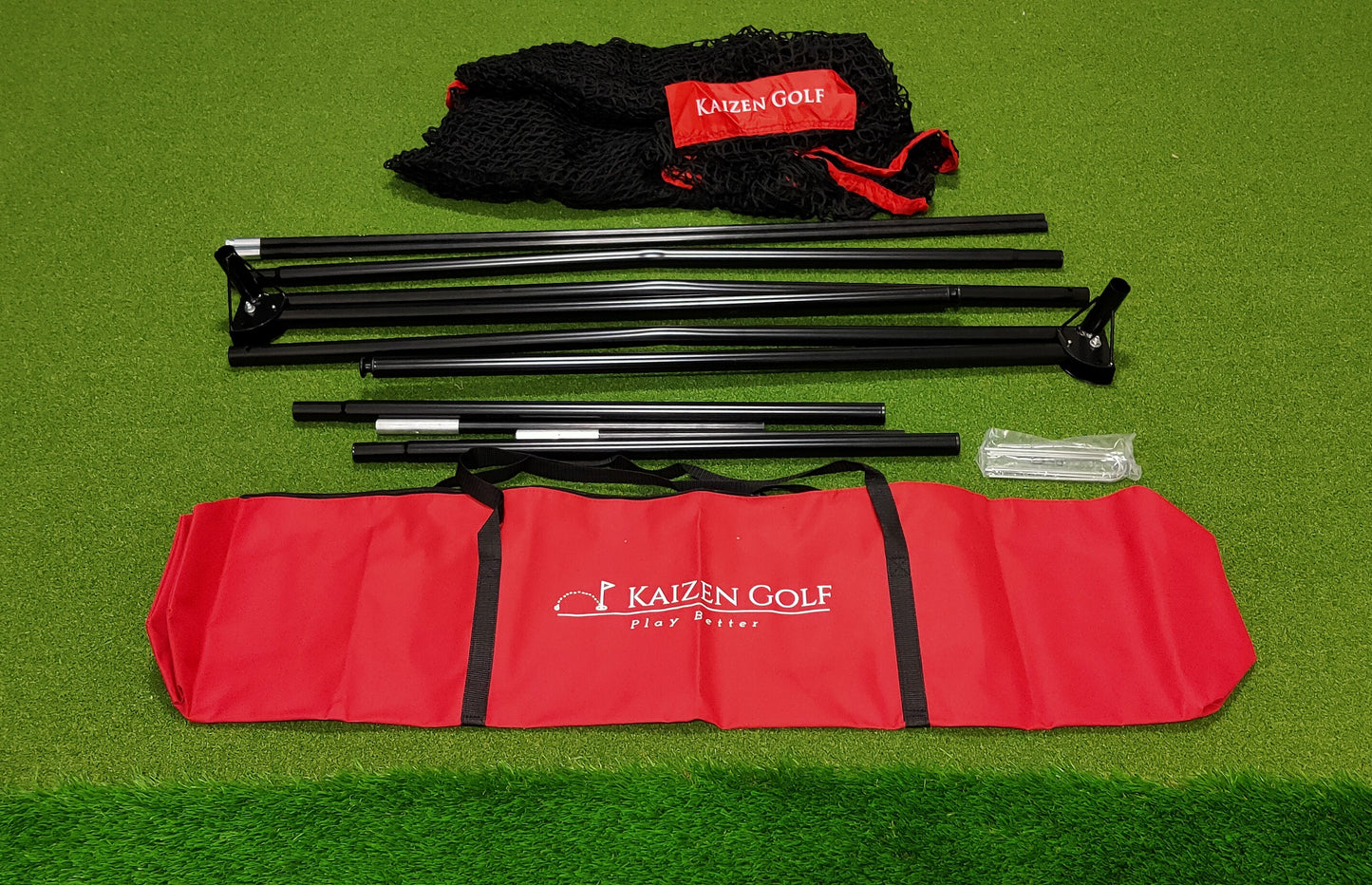 Kaizen Large Golf Net 3m x 2m with Carry Case