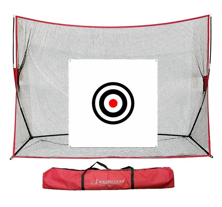 Kaizen Golf Portable Large Golf Net with Target Canvas Sheet